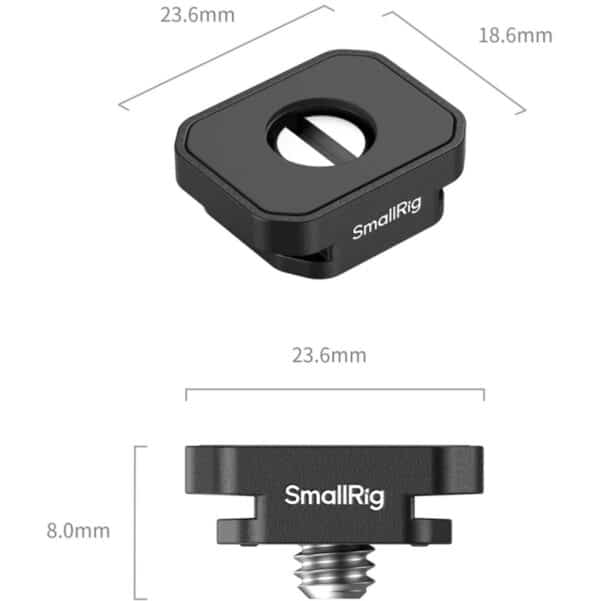 SmallRig 5472 Mount Plate w/ Cold Shoe Mount (4pcs)