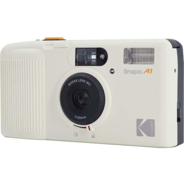 Kodak Snapic A1 35mm Film Camera Ivory White