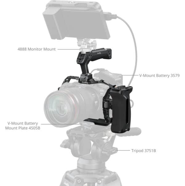 SmallRig 5958 Hawklock Quick Release Cage Kit For Canon E...