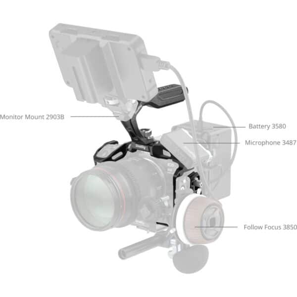 SmallRig 5960 Black Mamba Cage Kit For Canon EOS R6 MkIII...