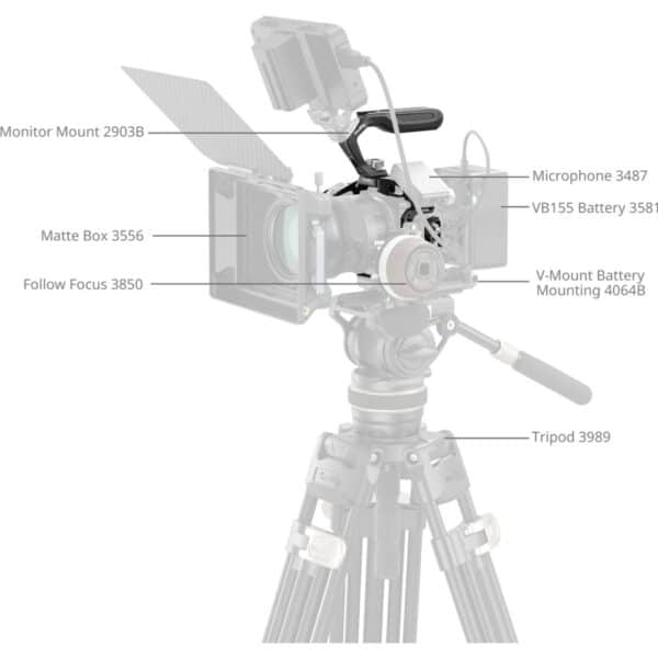 SmallRig 5960 Black Mamba Cage Kit For Canon EOS R6 MkIII...