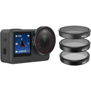 Telesin Cpl+nd8+nd16+nd32 Filter Kit For DJI Osmo Action 6