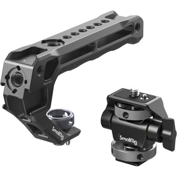 SmallRig 5322 Top Handle w/ Monitor Support Kit (Compatible w/ Cold Shoe)