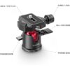SmallRig 2664 Tabletop Mini Tripod w/ Panoramic Ball Head