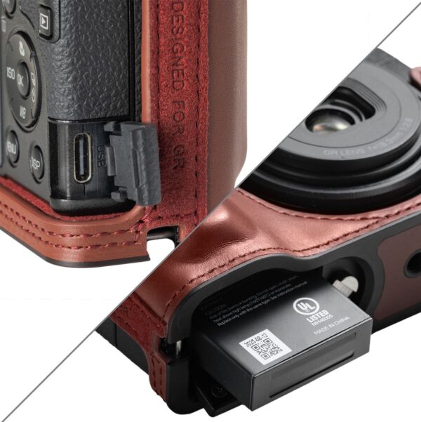 SmallRig 5678 Leather Case Kit For Ricoh GR IV / III / Ii...
