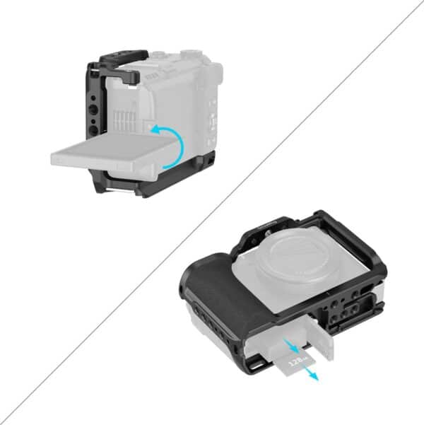 SmallRig 5807 Cage For Canon PowerShot V1 (Black)