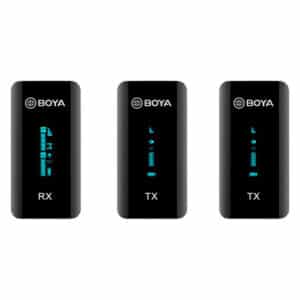 Boya 2.4 GHz Dual Lavalier Microphone Wireless BY-XM6-S2