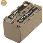 Jupio NP-F750 Ultra C (USB-C Input) 6700mAh