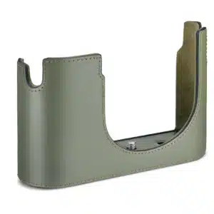Leica Halfcase Q3, leather, olive green