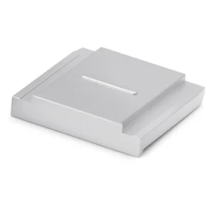 Leica Hotshoe Cover, aluminium, silver anodized finish