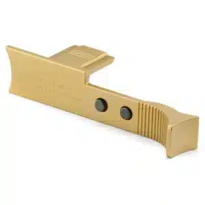 Leica Thumb support Q3, brass, blasted finish