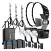 Nanlite Forza 60 II LED Tripple Kit (w/ Case Light Stand ...