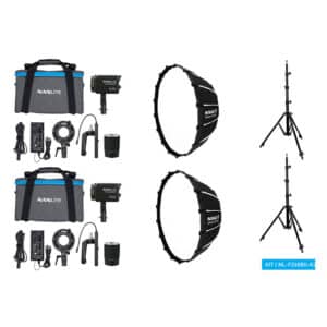 Nanlite Forza 60B II Bi-Colour LED Dual Kit (w/ Light Sta...