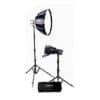 Nanlite Forza 60B II LED Dual Kit (w/ Case Light Stand Fr...