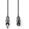 Nedis Stereo audiokabel 6.35 M-3.5M 2.0m