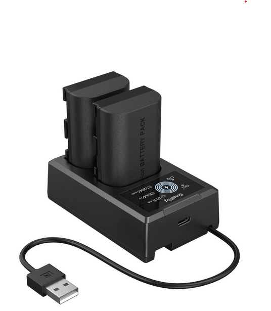 SmallRig 5409 Camera Battery X2 And Charger Kit For Canon...