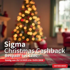 Sigma Christmas Cashback