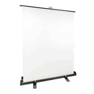 StudioKing Rollup Backgroundscreen FB-150200FW 150x200cm White