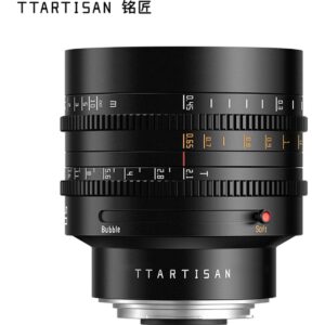 TTArtisan 50mm T2.1 Canon RF-Mount FullFrame - Black