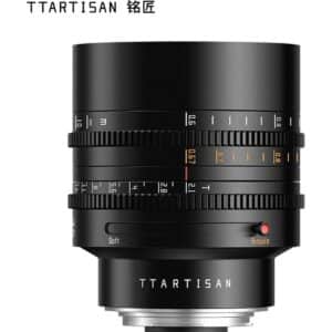 TTArtisan 85mm T2.1 Canon RF-Mount FullFrame - Black