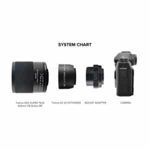 Tokina SZX Super Tele 400mm f/8.0 Reflex MF Sony E + 2X Extender