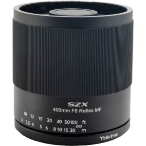 Tokina SZX Super Tele 400mm f/8.0 Reflex MF Canon EOS
