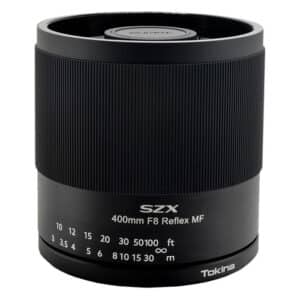 Tokina SZX Super Tele 400mm f/8.0 Reflex MF Canon RF