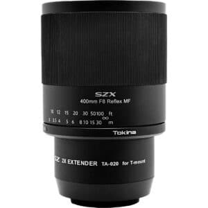 Tokina SZX Super Tele 400mm f/8.0 Reflex MF EF-M + 2X Extender