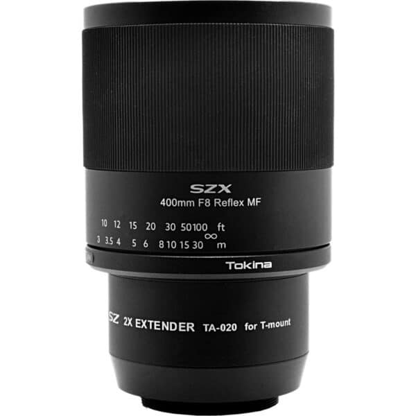Tokina SZX Super Tele 400mm f/8.0 Reflex MF Fuji X + 2X Extender