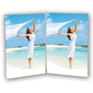 Zepp Photo frame 2 luik Acryl 2x 13x18 cm