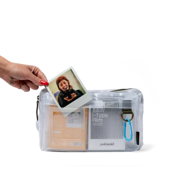 Polaroid Ripstop Crossbody - Clear