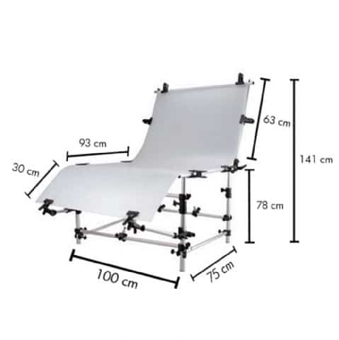 FE ST-1020A Opnametafel 100x200