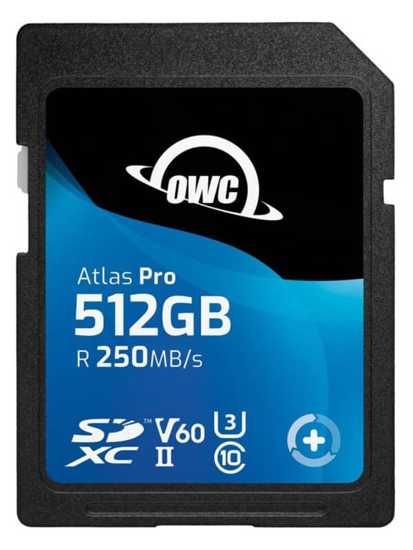 OWC Atlas Pro SDXC UHS-II V60 Media Card 512GB