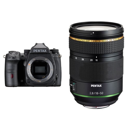 Pentax K-3 III MONOCHROME + HD 16-50mm f/2.8 ED PLM AW
