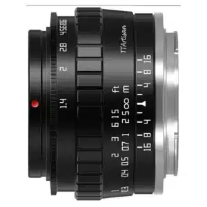 TTArtisan 23mm f/1.4 Fujifilm X-Mount | APS-C Black/Silver