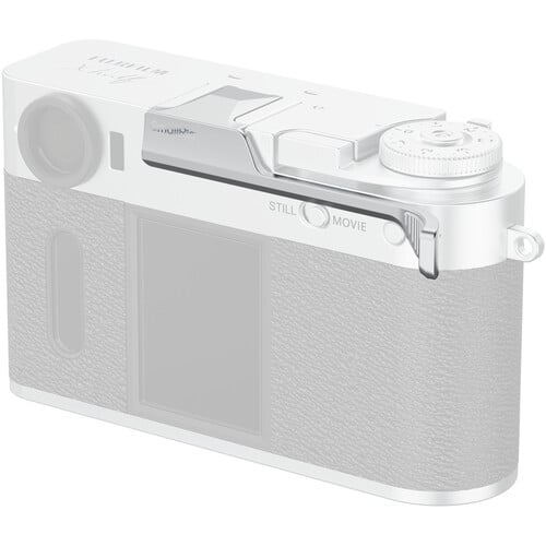 JJC Ta Xhalf Silver Thumb Up Grip For Fuji X Half
