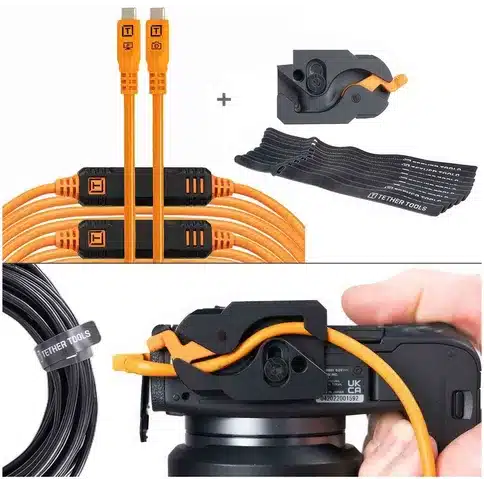 TetherTools Leverlock & Cable Kit Optima 10G 31' (9.2m) S...