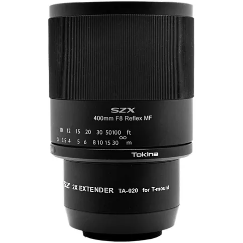 Tokina SZX Super Tele 400mm f/8.0 Reflex MF Nikon F + 2X Extender