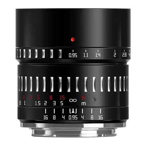 TTArtisan 50mm f/0.95 L-Mount | APS-C Black/Silver