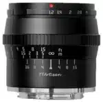 TTArtisan 50mm f/1.2 L-Mount (Pana/Leica) | FullFrame Black