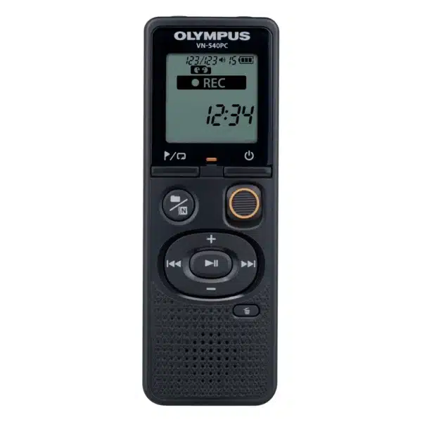 OM SYSTEM VN-540PC Black (4GB) w/ Alkaline Battery