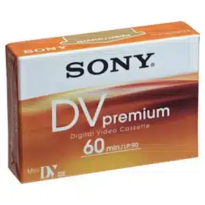 Sony DVM60 Mini DV tape lp90-60