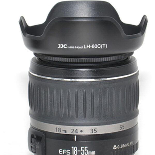 JJC Zonnekap LH-60C Lens Hood (canon ew-60C)