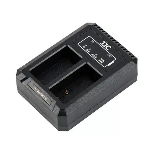 JJC Panasonic DCH-BLC12 USB Dual Battery Charger