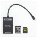 Caruba 2 In 1 Cardreader XQD + SD USB-C