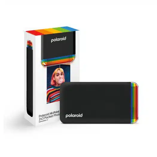 Polaroid Hi-Print 2x3 Pocket Photo Printer Gen 2 - Black