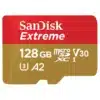 SanDisk Extreme MicroSDXC 128GB+SD Adapter 190MB 90