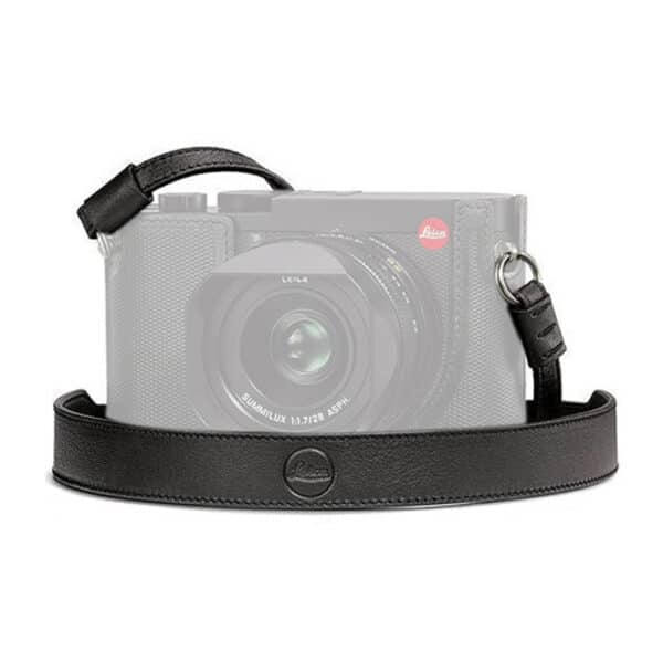 Leica Q2 black draag riem Q2 leather zwart