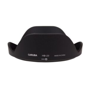 Caruba Zonnekap Nikon HB-23 Zwart