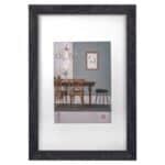 Florito Hout 30x40 donker grijs Kunstglas